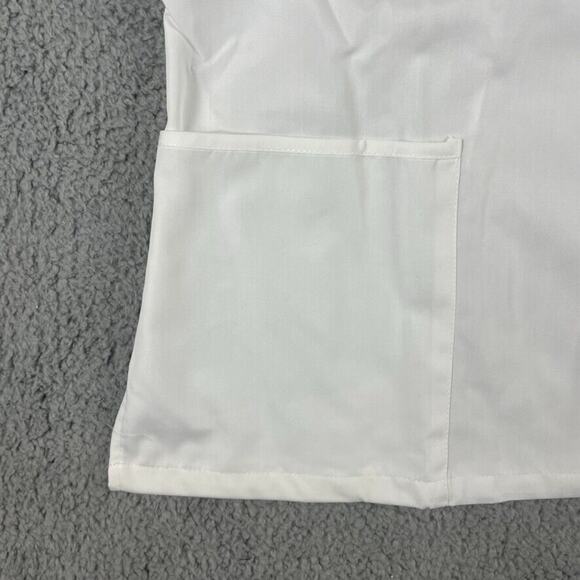 Strictly Scrubs Unisex Large White Classic Top and Pants Scrub Set - Picture 2 of 16